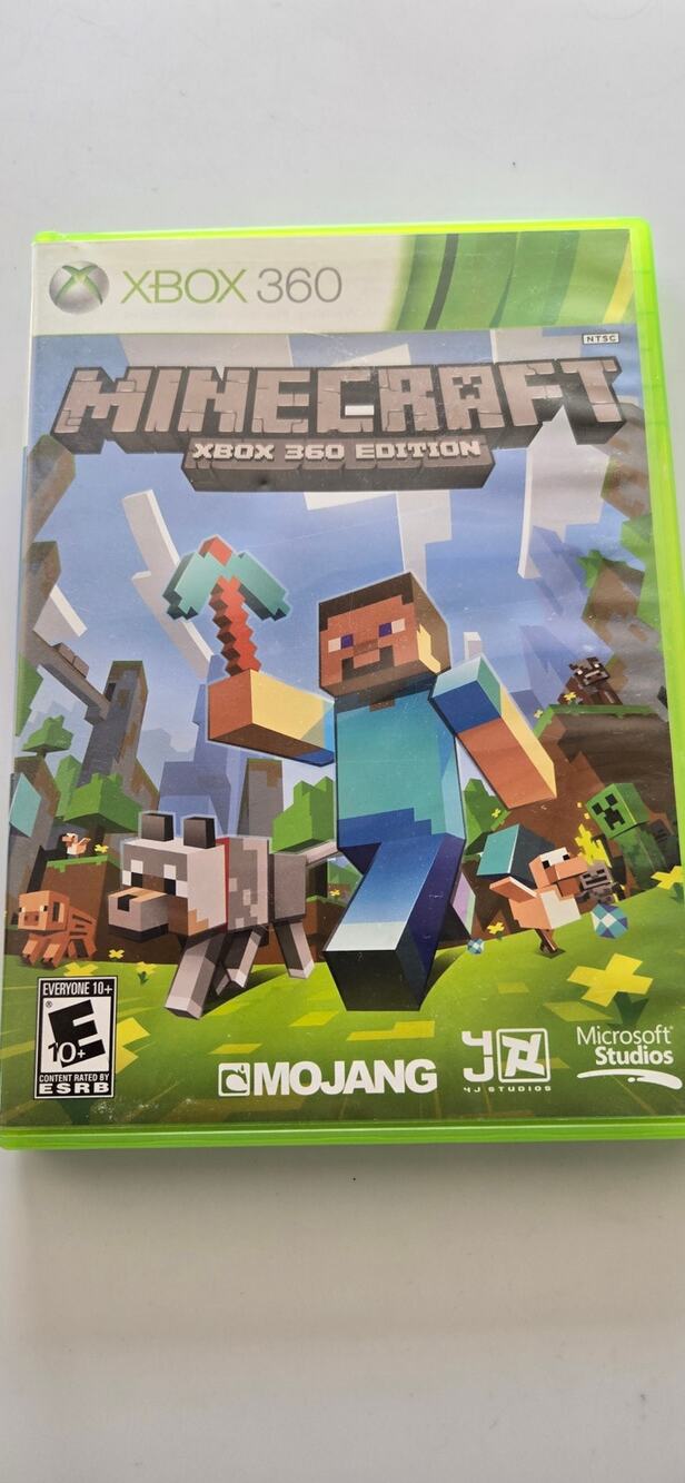 Minecraft Xbox 360 Edition Video Game Mojang Microsoft Sandbox Building E10+